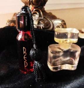   17 Mini Perfume Bottles GUERLAIN TABU YSL FRANCE RED TRUSSARDI  