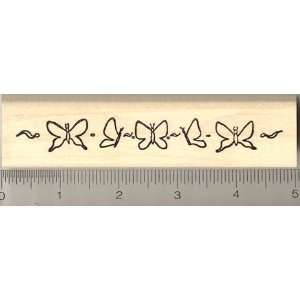  Butterfly Border Rubber Stamp Arts, Crafts & Sewing