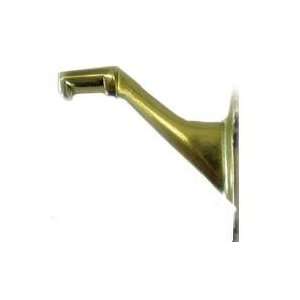  Bulldog Hardware 111523 Brass Plate Handrail Bracket (Pack 