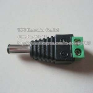 cctv camera dc power male jack connector dc terminal for cctv systems 