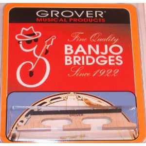  Grover, 72, Minstrel 5 String Banjo Bridge, 1/2 Musical 