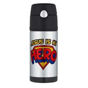    Thermos Travel Water Bottle Jesus Is My Hero 