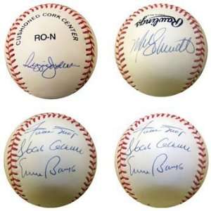  500 Home Run Club Autographed / Signed Baseball  Aaron 