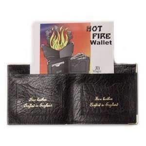  Fire Wallet  Leather, Slim, England 