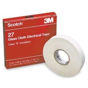  SCOTCH 27 3/4 Tape,Electric,White 