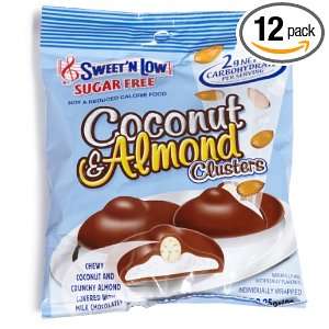 Sweet N Low Coconut Almond Clusters Sugar Free Hard Candy, 3.25 Ounce 