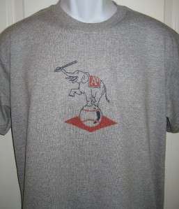 Philadelphia ATHLETICS 1954 Throwback T Shirt Large  