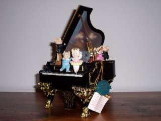 Enesco MUSIC MICE TRO Animated Music Box Excellent with Papers  