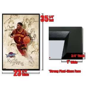 Framed Cleveland Cavaliers Kyrie Irving Poster 5483 