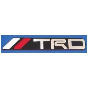  TRD Black Aluminum Emblem Automotive