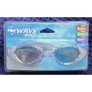   SWIM GOGGLES, curved lens for 180 degree vision 