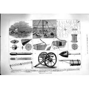    1877 Illustrations Torpedo Warfare Macdonald Rocket