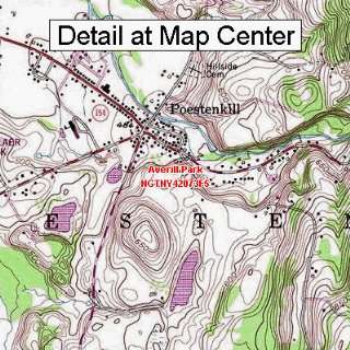 USGS Topographic Quadrangle Map   Averill Park, New York 