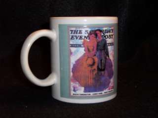 Norman Rockwell Saturday Evening Post cover coffee cup #11  