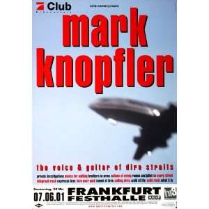  Mark Knopfler   The Voice 2001   CONCERT   POSTER from 