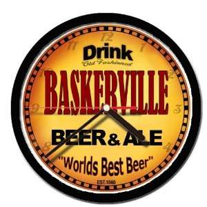  BASKERVILLE beer and ale cerveza wall clock Everything 