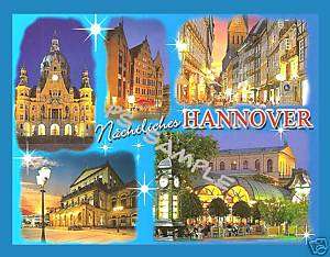 Germany   HANNOVER   Travel Souvenir Fridge Magnet  