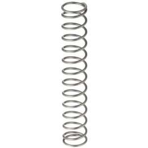 Music Wire Compression Spring, Steel, Inch, 0.42 OD, 0.042 Wire Size 