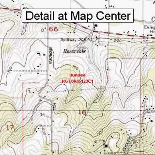   Quadrangle Map   Dundee, Oregon (Folded/Waterproof)