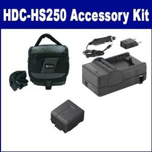 Panasonic HDC HS250 Camcorder Accessory Kit includes SDM 130 Charger 