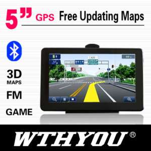 Car GPS Navigation System Bluetooth FM AV IN 2D/3Dmap  
