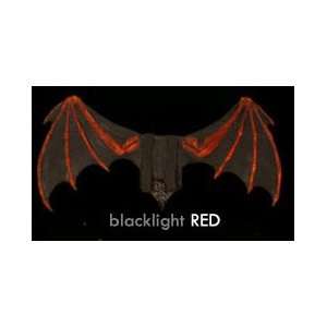  Bat Wings   Blacklight   Red 