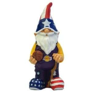   Los Angeles Lakers Garden Gnome  11 in. Patriotic