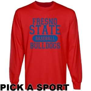  Fresno State Bulldogs Custom Sport Long Sleeve T Shirt 