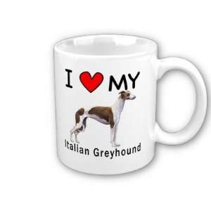  I Love My Italian Greyhound Coffee Mug 