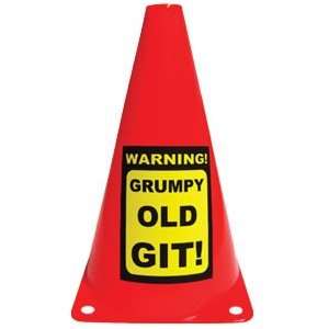    Grumpy Old Git Cone   Caution Cone for Grumpy Old Men Toys & Games