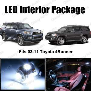 Toyota 4Runner White Interior LED Package (10 Pieces)