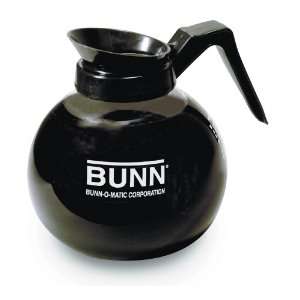  BUNN 06078.0001 12 Cup Glass Coffee Decanter, Black 