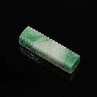 Traditional Chinese Carving Column * Green Pendant 100% Natural A 