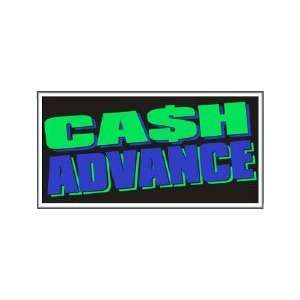 Cash Advance Backlit Sign 15 x 30