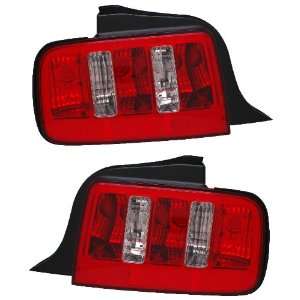  FORD MUSTANG 05 09 TAIL LIGHT RED/CLEAR (2010 STYLE)( NO 