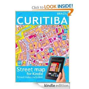 Map of Curitiba (Maps of Brazil) Digital Maps  Kindle 