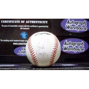  Cyndi Lauper Autographed Baseball