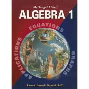  By Laurie Boswell, Timothy D. Kanold, Lee Stiff Algebra 1 