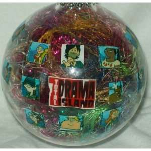  Total Drama Action Island Glass Christmas Ornament
