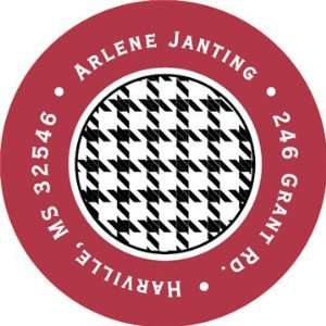  University Of Alabama Bears Bama Houndstooth Labels