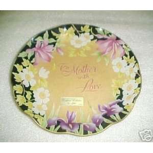  Lefton Flowered Mothers day plate 