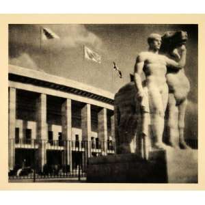  1936 Olympics Stadium Berlin Statue Leni Riefenstahl 
