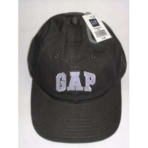 Gap Logo Black Baseball Cap Hat Size S/M Womens Mens
