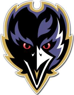 Baltimore Ravens NFL Football Decal Sticker  