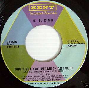 KING 45 Dont Get Around Much Anymore MINT  