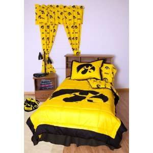  Iowa Hawkeyes Bed in a Bag   With Team Colored Sheets 