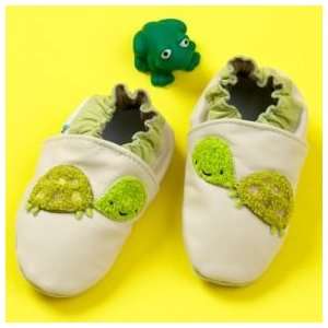  Baby Booties, Socks & Hats Baby Green Leather Slip   on 
