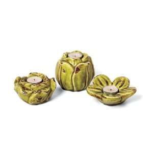  Foreside Prosecco Votive, Pear, Set of 3