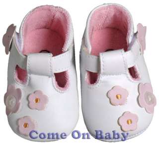New born Infant Girls Toddler Baby Crib Shoes 0  3 m NB