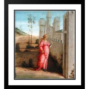  Lippi, Filippino 28x32 Framed and Double Matted Esther at 